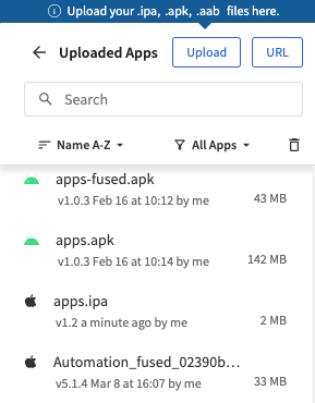 How to test a .apk file using BrowserStack App Live 