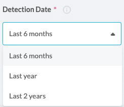 Date Picker For The Threat Resolution Center