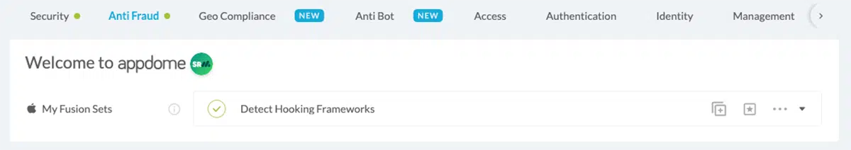 Fusion Set applied Hooking Frameworks