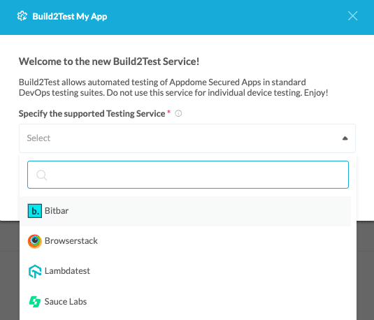 Welcome To Build2test