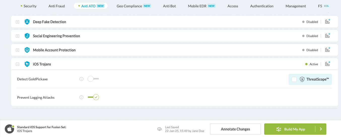 Prevent Logging Attacks option