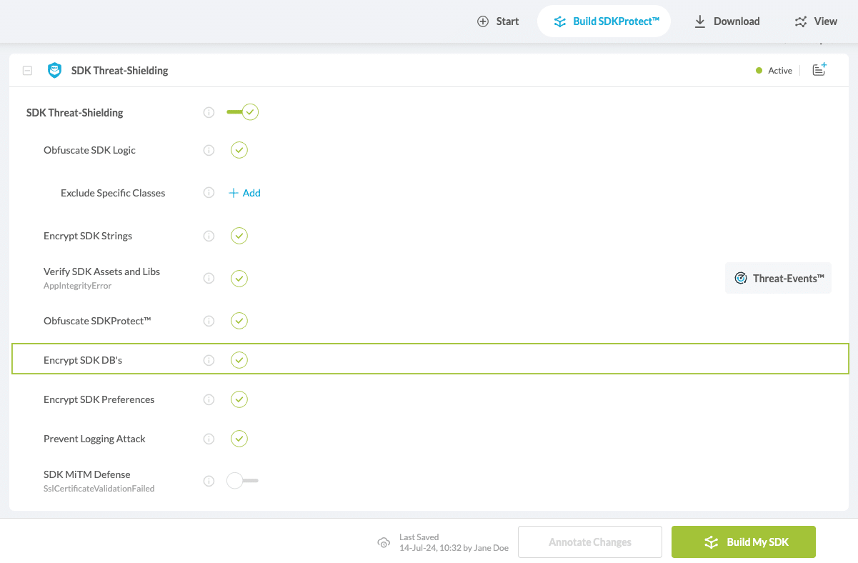 Toggles Encrypt Sdk Dbs