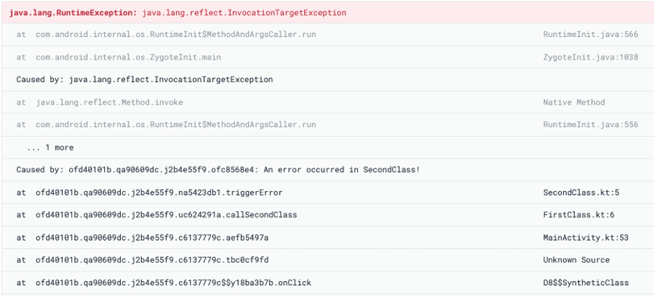 Obfuscated Mapping Files